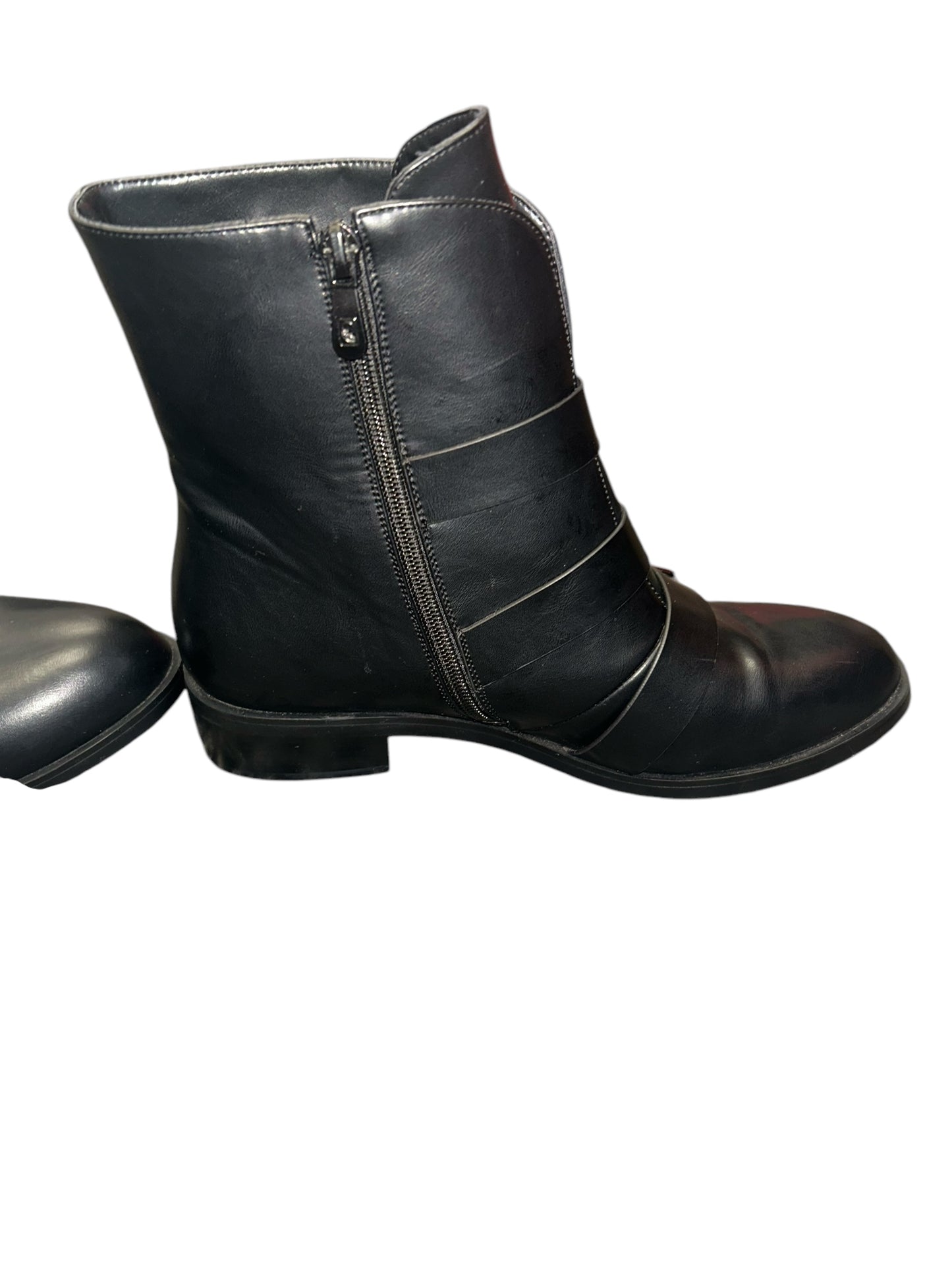 Flower Ankle Boots