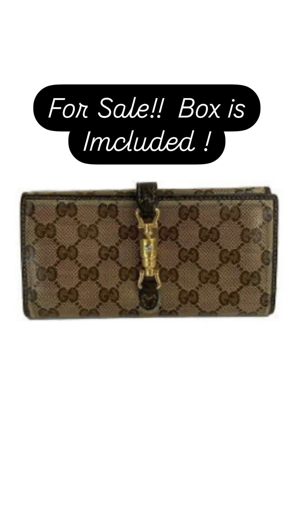 Vintage Jackie Onassis Gucci Wallet